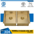 Nano Gold Sink Golden Sink PVD Nano Stainless Steel Kitchen Sink Supplier